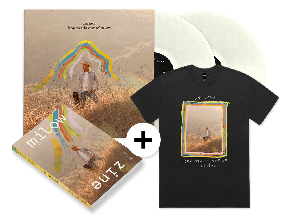 Boy Made out of Stars Bundle 2LP + T-shirt + Zine - Signed