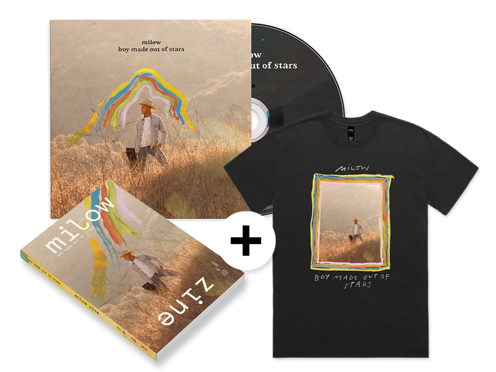 Boy Made out of Stars Bundle CD + T-shirt + Zine - Signed