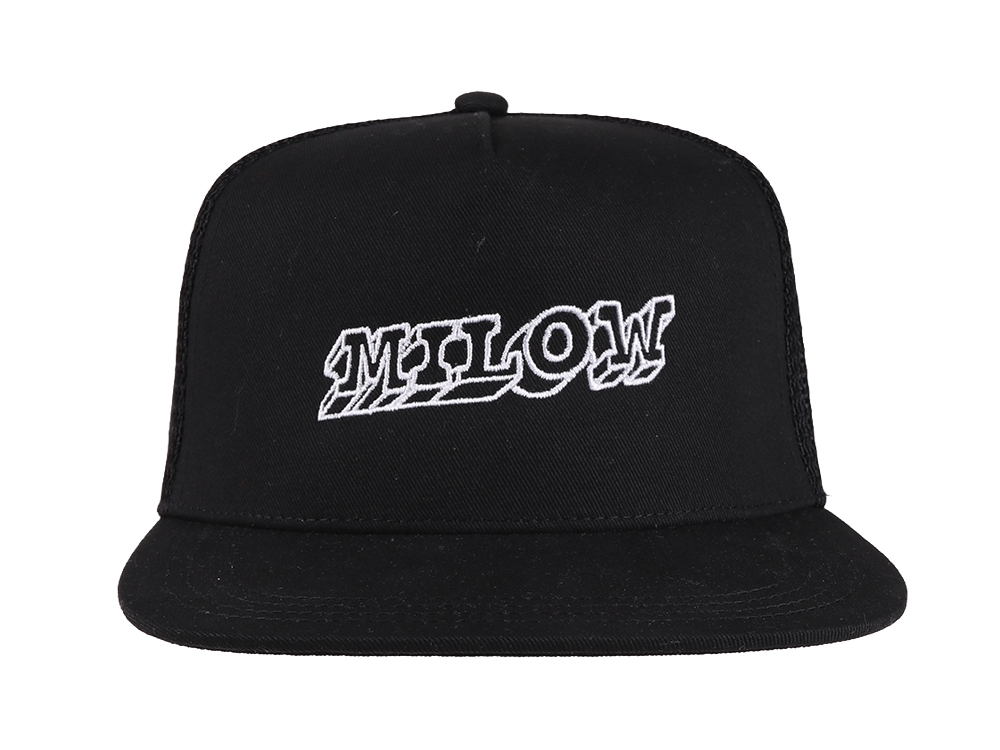 Triple Trucker Hat Black
