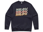 Triple Crewneck Ink Blue