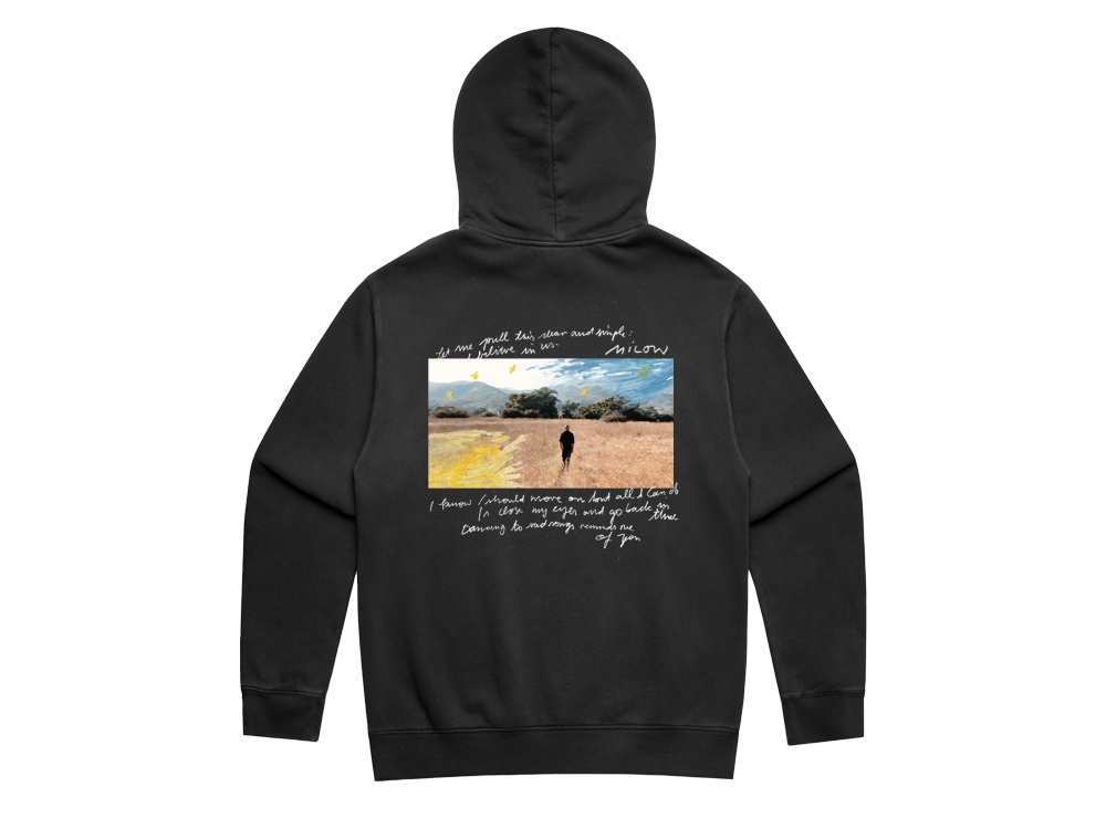 Boy Made out of Stars Hoodie Black